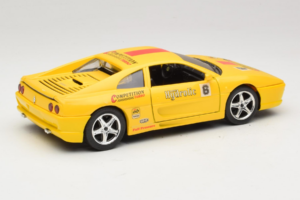 Ferrari F355 Berlinetta Amarillo Racing Solido 1:18 9009-Y1 Metal - imagen 3 de 8