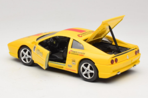 Ferrari F355 Berlinetta Amarillo Racing Solido 1:18 9009-Y1 Metal - imagen 5 de 8