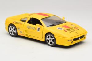 Ferrari F355 Berlinetta Amarillo Racing Solido 1:18 9009-Y1 Metal - imagen 6 de 8