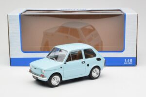 Fiat 126 Azul Claro MCG 1:18 MCG18415 Metal - imagen 6 de 6