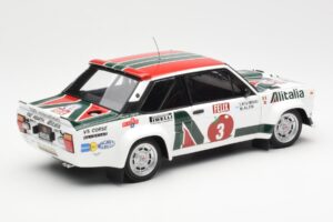 Fiat 131 Abarth #3 M. Alen / I. Kivimaki Winner Rally 1000 Lakes 1980 Kyosho 1:18 08376H Metal - imagen 3 de 8