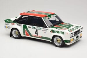 Fiat 131 Abarth #5 M. Alen / I. Kivimaki Rally Portugal 1978 Otto 1:12 G093 Resina - imagen 4 de 6