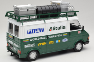 Fiat 242 Alitalia Rally Team Assistance With Trailer 1978 IXO 1:18 18CMC027WX Metal - imagen 3 de 7