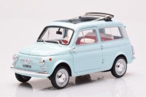 Fiat 500 Giardiniera Acquamarina Azul Norev 1:18 187742 Metal