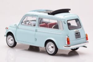 Fiat 500 Giardiniera Acquamarina Azul Norev 1:18 187742 Metal - imagen 7 de 7