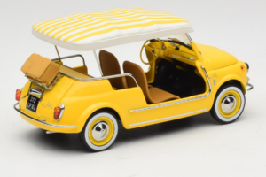 Fiat 500 Jolly Amarillo Norev 1:18 187790 Metal - imagen 2 de 6