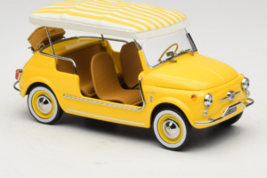 Fiat 500 Jolly Amarillo Norev 1:18 187790 Metal - imagen 4 de 6