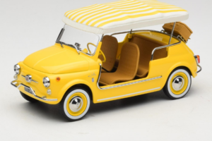 Fiat 500 Jolly Amarillo Norev 1:18 187790 Metal