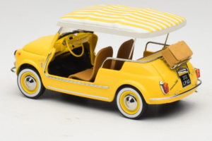 Fiat 500 Jolly Amarillo Norev 1:18 187790 Metal - imagen 5 de 6