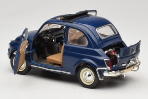 Fiat 500 L Azul Bburago 1:18 3327 Metal - imagen 5 de 8