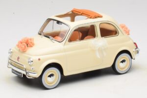 Fiat 500 L Marfil Wedding Gift Norev 1:18 187780 Metal
