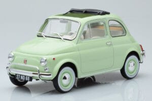 Fiat 500 L Verde Claro Norev 1:18 187773 Metal