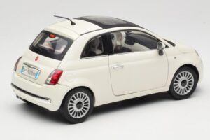 Fiat 500 Blanco Mondo Motors 1:18 500291 Metal - imagen 3 de 8