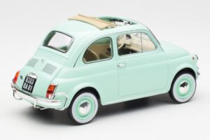 Fiat 500L Azul Pastel Norev 1:18 187777 Metal - imagen 2 de 6