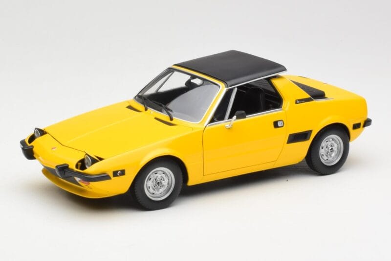 Fiat X1/9 Amarillo Minichamps 1:18 100121664 Metal