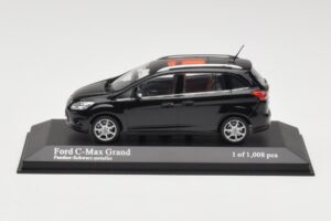 Ford C-Max Grand Negro Metalizado Minichamps 1:43 400089100 Metal