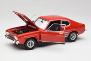 Ford Capri Mk1 1700 GT Rojo Minichamps 1:18 180089001 Metal - imagen 2 de 8