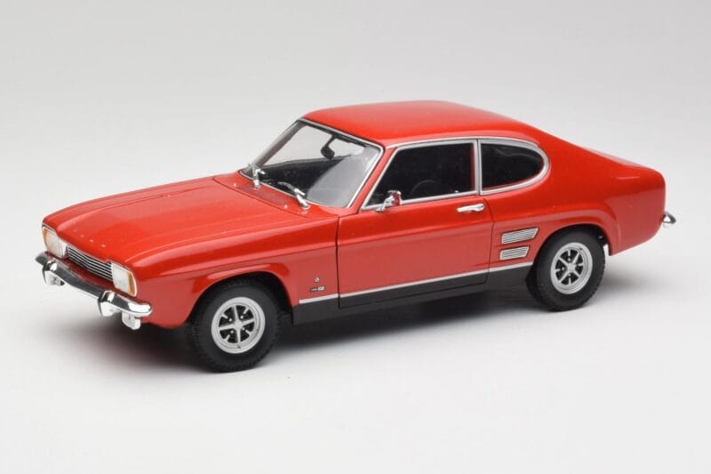 Ford Capri Mk1 1700 GT Rojo Minichamps 1:18 180089001 Metal