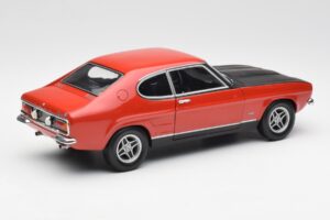 Ford Capri Mk1 2600 RS Rojo Negro Minichamps 1:18 180089071 Metal - imagen 3 de 8