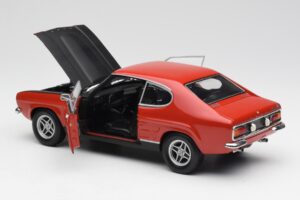 Ford Capri Mk1 2600 RS Rojo Negro Minichamps 1:18 180089071 Metal - imagen 5 de 8