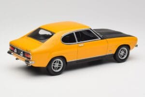 Ford Capri 2600 RS Signal Amarillo Con Negro Minichamps 1:18 180089070 Metal - imagen 3 de 8