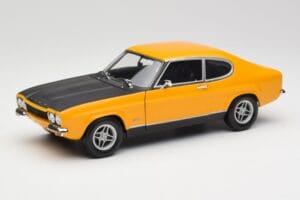 Ford Capri 2600 RS Signal Amarillo Con Negro Minichamps 1:18 180089070 Metal
