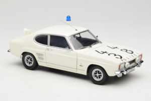 Ford Capri Autobahnpolizei Dusseldorf Minichamps 1:18 150089090 Metal - imagen 6 de 8