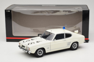 Ford Capri Autobahnpolizei Dusseldorf Minichamps 1:18 150089090 Metal - imagen 8 de 8