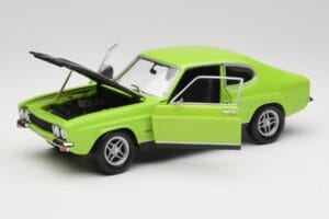 Ford Capri Mk1 RS 2600 Verde & Negro Minichamps 1:18 150089075 Metal - imagen 2 de 8
