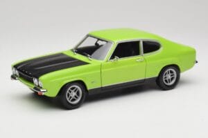 Ford Capri Mk1 RS 2600 Verde & Negro Minichamps 1:18 150089075 Metal