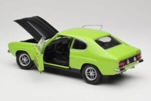 Ford Capri Mk1 RS 2600 Verde & Negro Minichamps 1:18 150089075 Metal - imagen 5 de 8