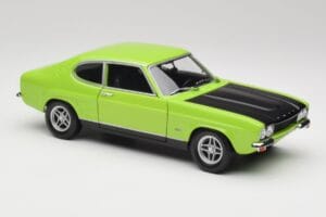 Ford Capri Mk1 RS 2600 Verde & Negro Minichamps 1:18 150089075 Metal - imagen 6 de 8