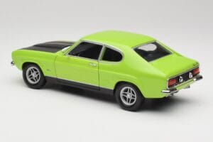 Ford Capri Mk1 RS 2600 Verde & Negro Minichamps 1:18 150089075 Metal - imagen 7 de 8