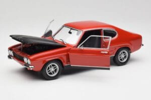 Ford Capri Mk1 RS 2600 Rojo & Negro Minichamps 1:18 150089076 Metal - imagen 2 de 8