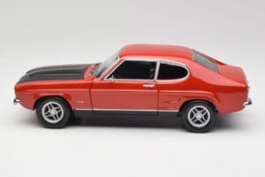 Ford Capri Mk1 RS 2600 Rojo & Negro Minichamps 1:18 150089076 Metal - imagen 4 de 8