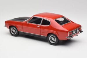 Ford Capri Mk1 RS 2600 Rojo & Negro Minichamps 1:18 150089076 Metal - imagen 7 de 8