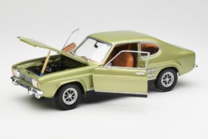 Ford Capri Mk1 Verde Claro Metálico Minichamps 1:18 18008900 Metal - imagen 2 de 8