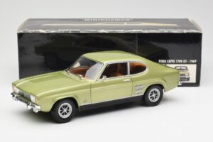 Ford Capri Mk1 Verde Claro Metálico Minichamps 1:18 18008900 Metal - imagen 8 de 8