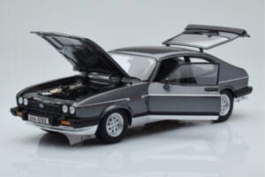 Ford Capri Mk3 2.8 Injection RHD Gris Grafito Norev 1:18 182725 Metal - imagen 2 de 8
