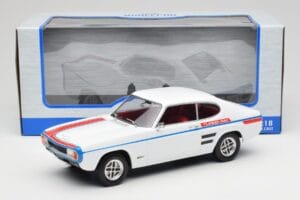 Ford Capri Mk1 GT Turbo Blanco MCG 1:18 MCG18539 Metal - imagen 6 de 6