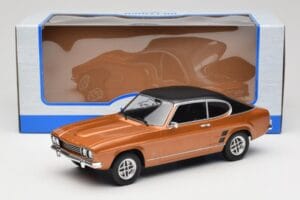Ford Capri Mk1 GXL Brown Metallic MCG 1:18 MCG18537 Metal - imagen 6 de 6
