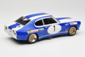 Ford Capri Mk1 RS 2600 #1 D. Glemser Ford Deutschland Winner Brno ETCC 1972 Minichamps 1:18 155728501 Metal - imagen 2 de 6