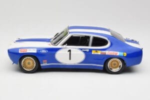Ford Capri Mk1 RS 2600 #1 D. Glemser Ford Deutschland Winner Brno ETCC 1972 Minichamps 1:18 155728501 Metal - imagen 3 de 6