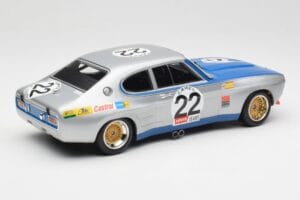 Ford Capri Mk1 RS 2600 #22 Ford Koln D. Glemser / A. Soler-Roig Winners 24 Hours of Spa 1971 Minichamps 1:18 155718522 Metal - imagen 2 de 6