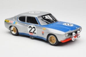 Ford Capri Mk1 RS 2600 #22 Ford Koln D. Glemser / A. Soler-Roig Winners 24 Hours of Spa 1971 Minichamps 1:18 155718522 Metal - imagen 4 de 6