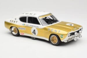 Ford Capri Mk1 RS 2600 #4 W. Frank / K. Fritzinger Kent Frami Racing 24 Hours of Spa 1972 Minichamps 1:18 155728504 Metal - imagen 4 de 6
