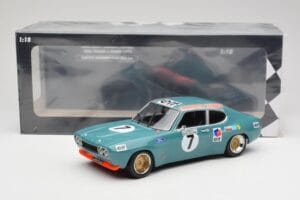 Ford Capri Mk1 RS 2600 #7 J. Stewart / F. Cevert Ford Köln 6 Hours of Paul Ricard 1972 Minichamps 1:18 155728507 Metal - imagen 6 de 6