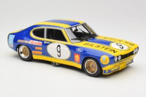 Ford Capri Mk1 RS 2600 #9 K. Fritzinger / H. Heyer Team Europa Möbel 6 Hours of Nürburgring ETCC 1973 Minichamps 1:18 1557385 - imagen 4 de 6