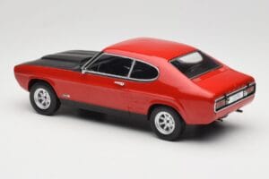 Ford Capri Mk1 RS 2600 Rojo con Capó Negro MCG 1:18 MCG18538 Metal - imagen 5 de 6