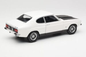 Ford Capri Mk1 RS 2600 Blanco Negro Minichamps 1:18 150089078 Metal - imagen 3 de 8